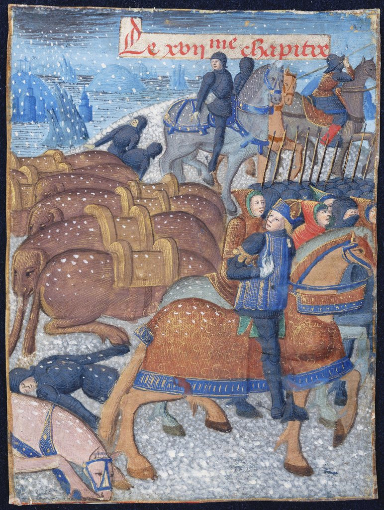 Detail of Hannibal Besieges Saguntum by Anonymous