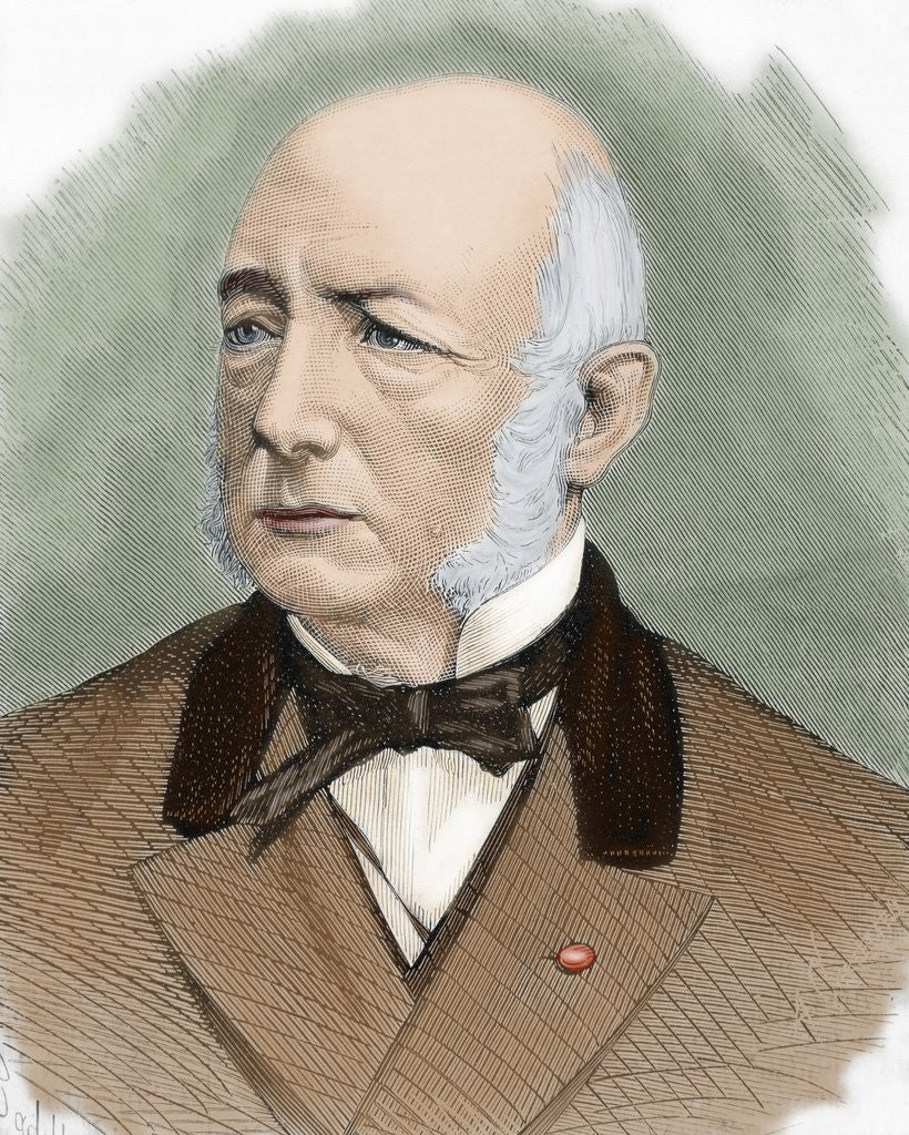 Detail of Claude FranÃ§ois Hermann Pidoux (1808-1882). French doctor by Anonymous