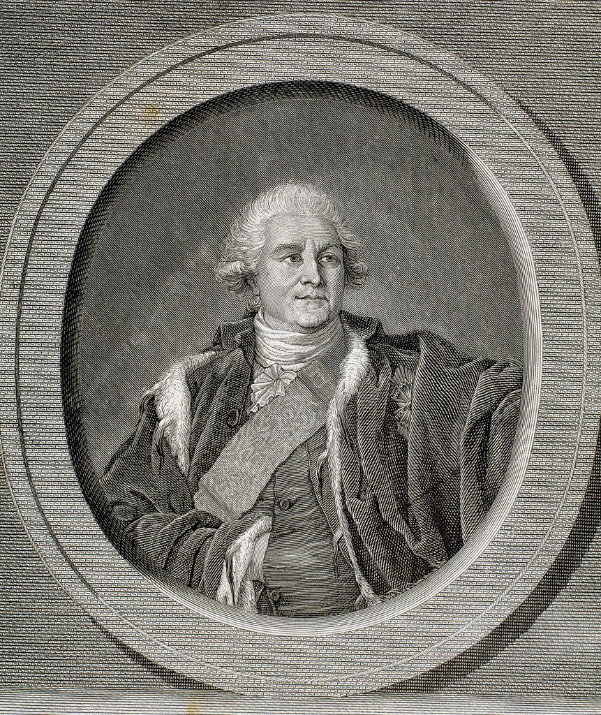 Detail of Stanislaus II Poniatowski Augustus by Anonymous