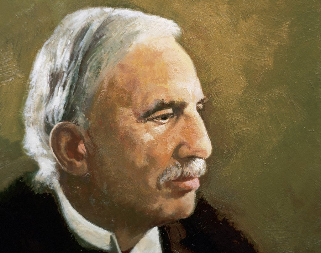 Detail of Ernest Rutherford (Nelson, New Zealand ,1871-Cambridge, 1937). English physicist by Anonymous