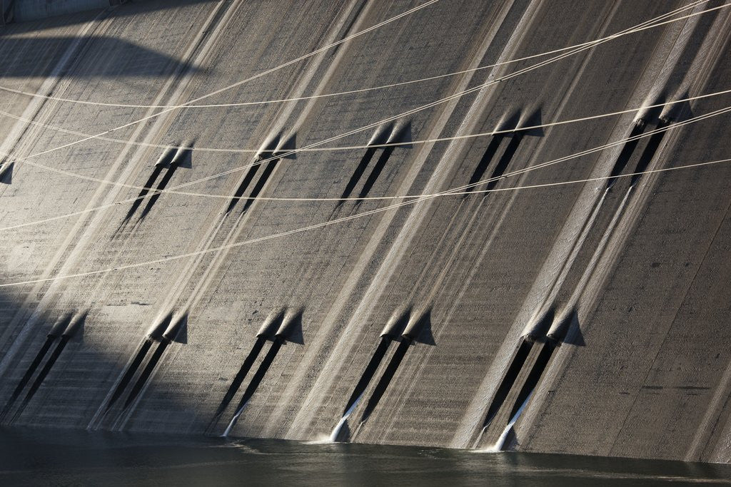 Detail of Ground Coulee Dam, Washington by Anonymous