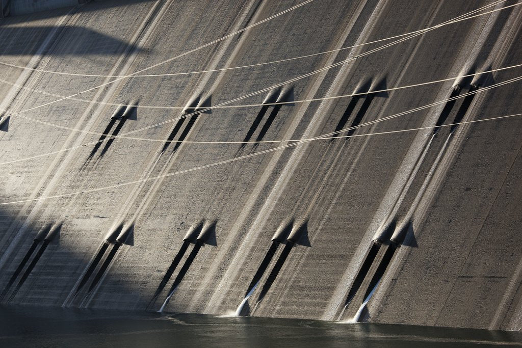 Detail of Ground Coulee Dam, Washington by Corbis