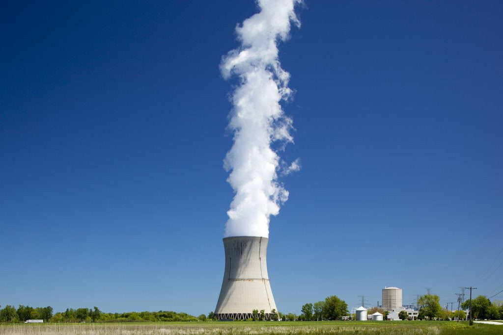 Detail of Nuclear Power Plant, Ohio by Anonymous