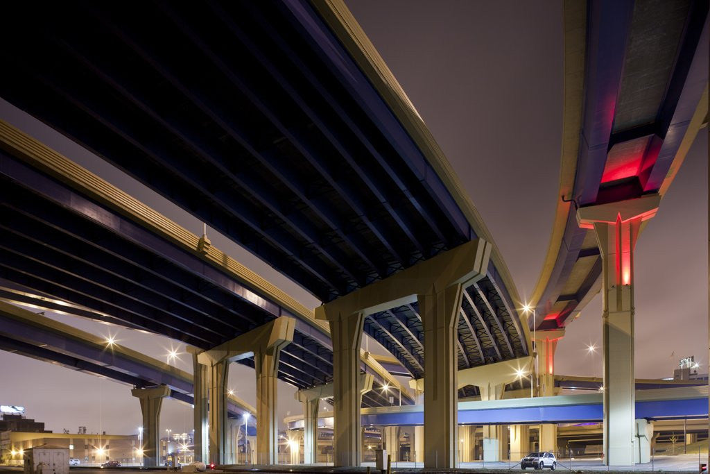 Detail of Highway Overpass, Milwaukee, Wisconsin by Anonymous