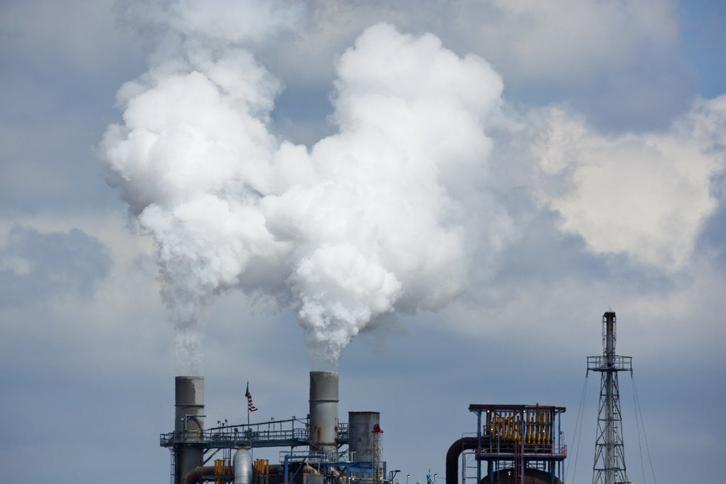 Detail of Refinery, Linden, New Jersey by Anonymous