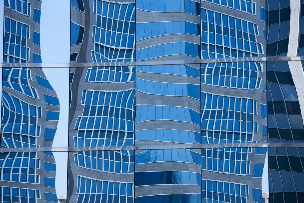 Detail of Office Buildings, Jacksonville, Florida by Anonymous