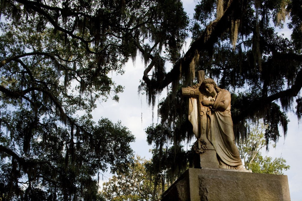 Detail of Bonaventure Cemetery, Savanna, Georgia by Anonymous