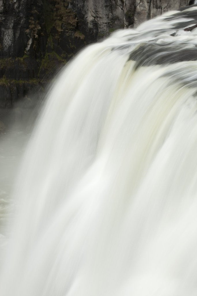 Detail of Upper Mesa Falls, Targhee National Forest by Anonymous