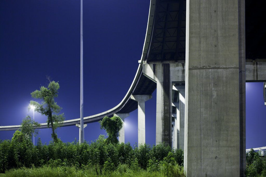 Detail of Highway Overpass, New Orleans, Louisiana by Anonymous