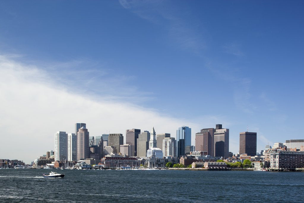 Detail of Boston Skyline, Massachusetts by Anonymous