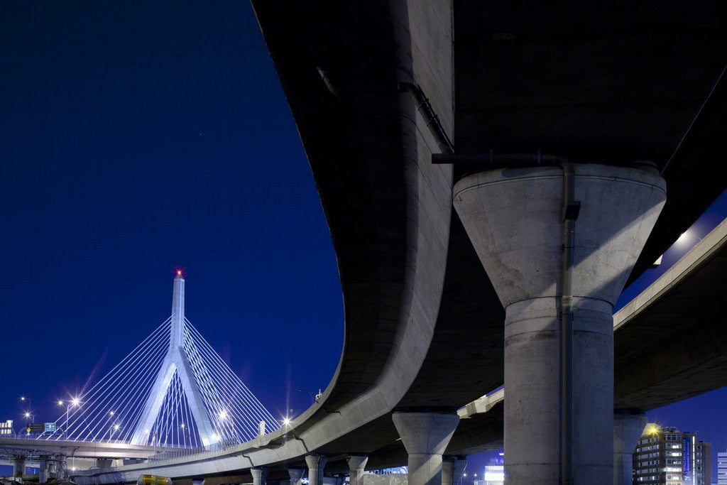 Detail of Highway Overpass, Massachusetts by Anonymous