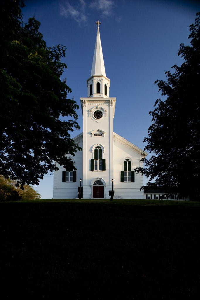 Detail of Church Steeple, Cape Cod, Massachusetts by Anonymous