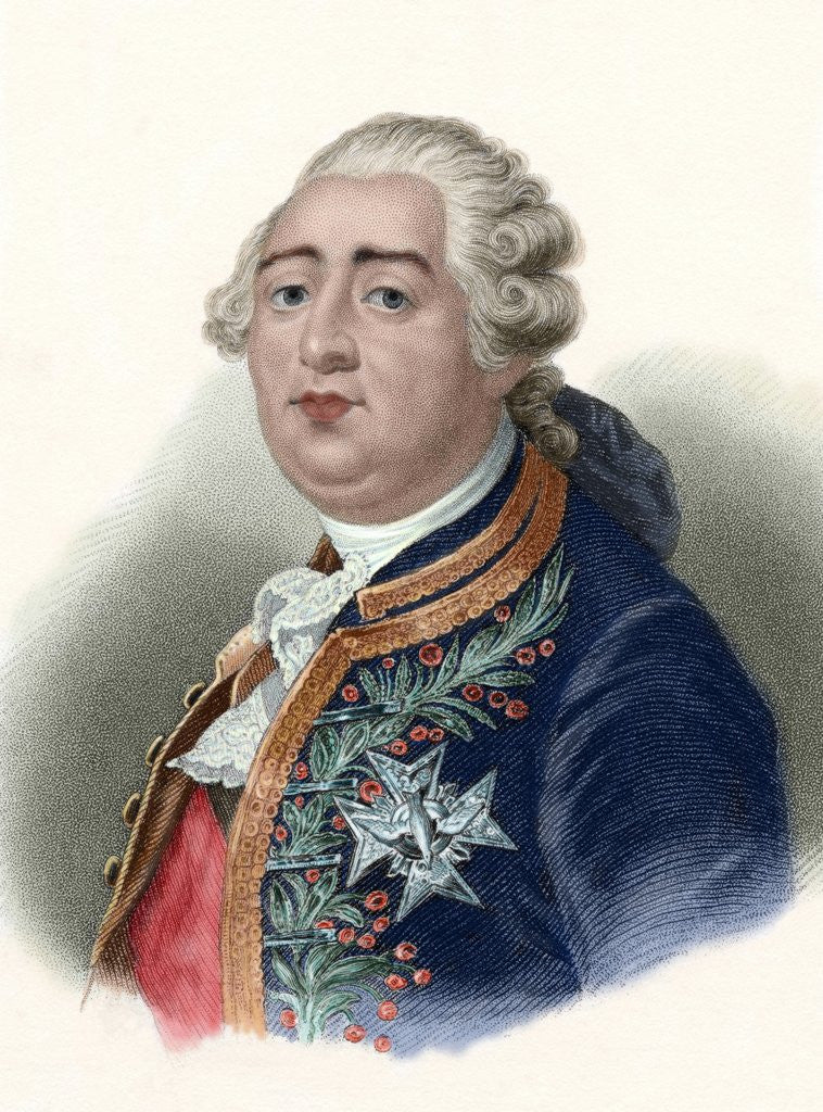 Detail of Louis XVI (1754-1793). King of France (1774-1792) by Anonymous