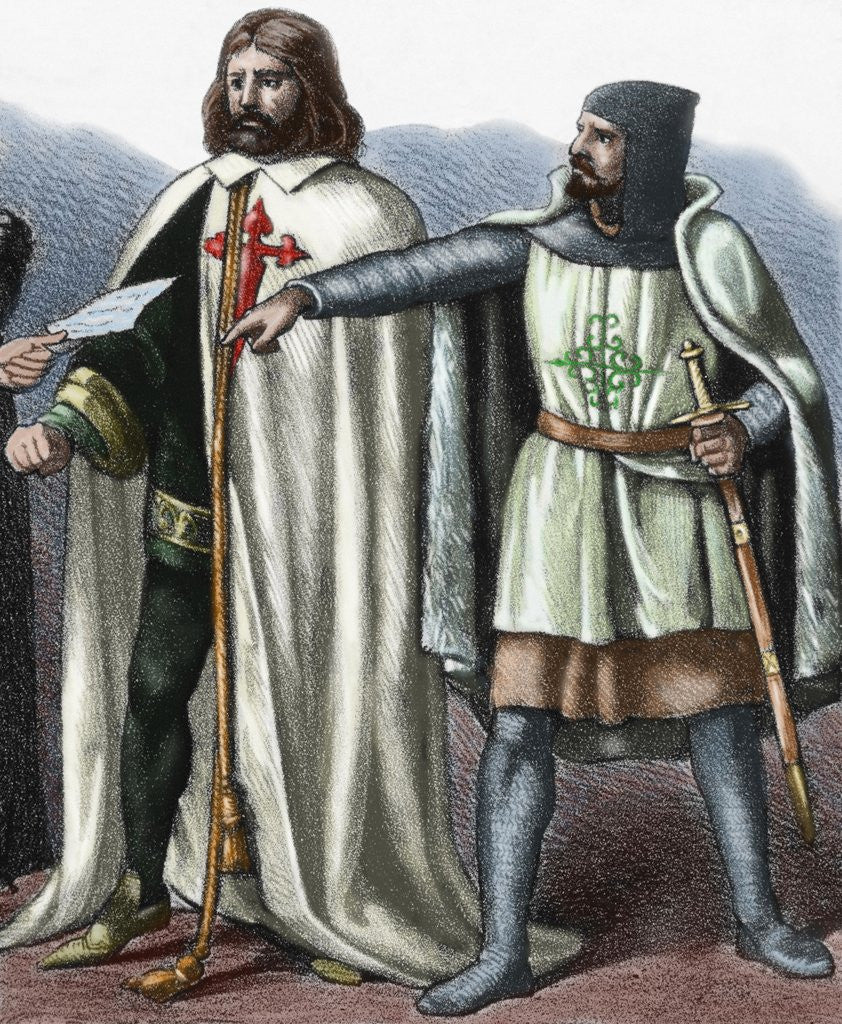 Detail of Military Orders: Calatrava and Santiago by Anonymous