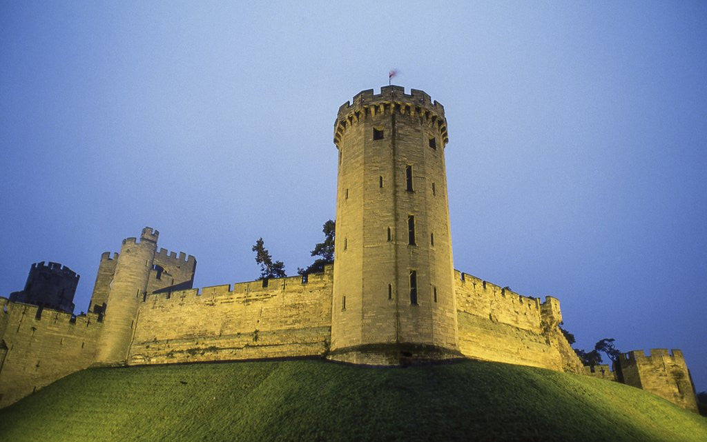 Detail of Warwick Castle by Anonymous