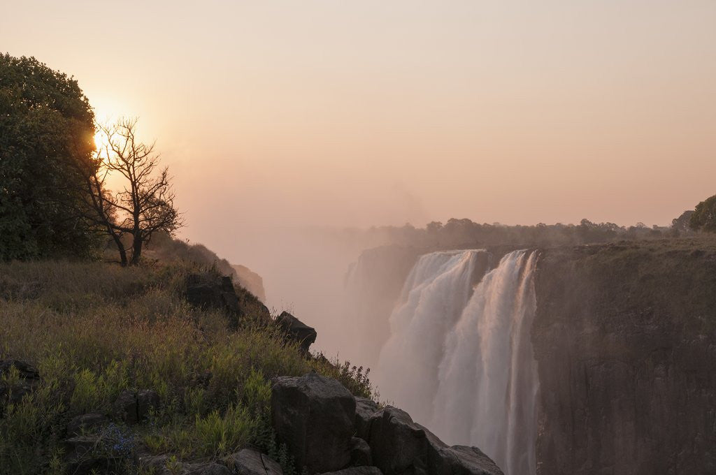 Detail of Victoria Falls by Anonymous