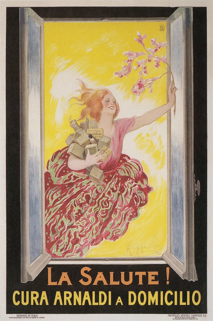 Detail of Italian Poster, Celebration of Health by Anonymous