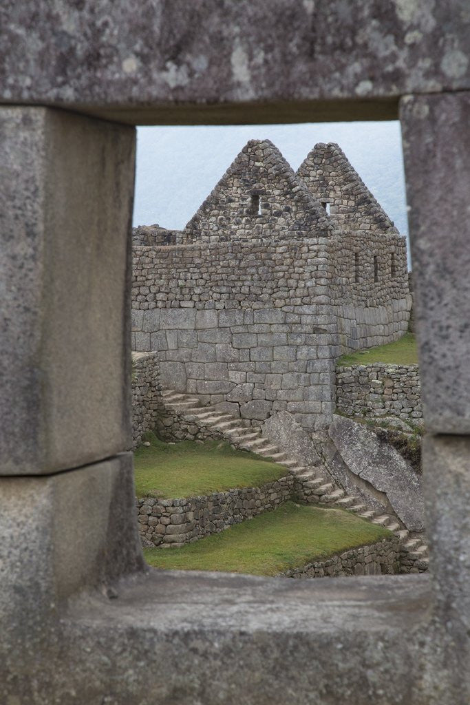 Detail of Machu Picchu, Peru, World Heritage Site by Anonymous