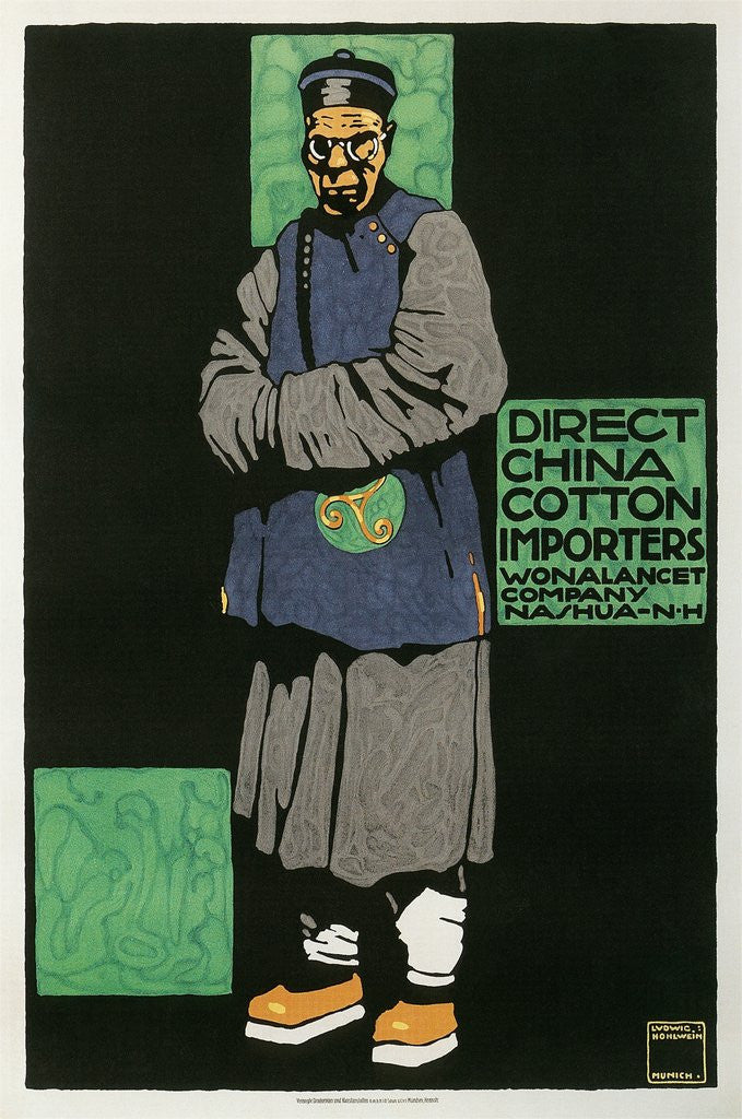 Detail of Direct China Cotton Importers, Merchant by Anonymous