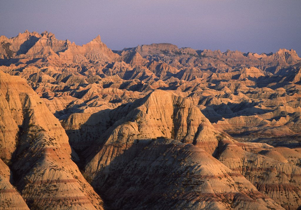 Detail of Badlands National Park by Anonymous