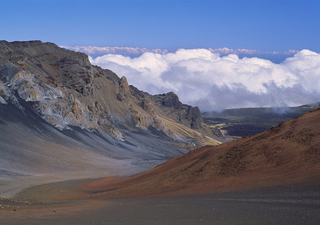 Detail of Haleakala Volcano Crater by Corbis