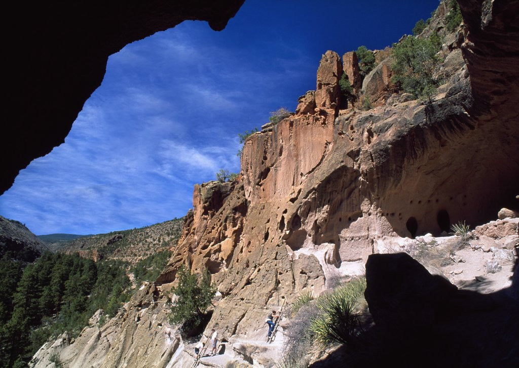 Detail of Bandelier National Monument by Corbis