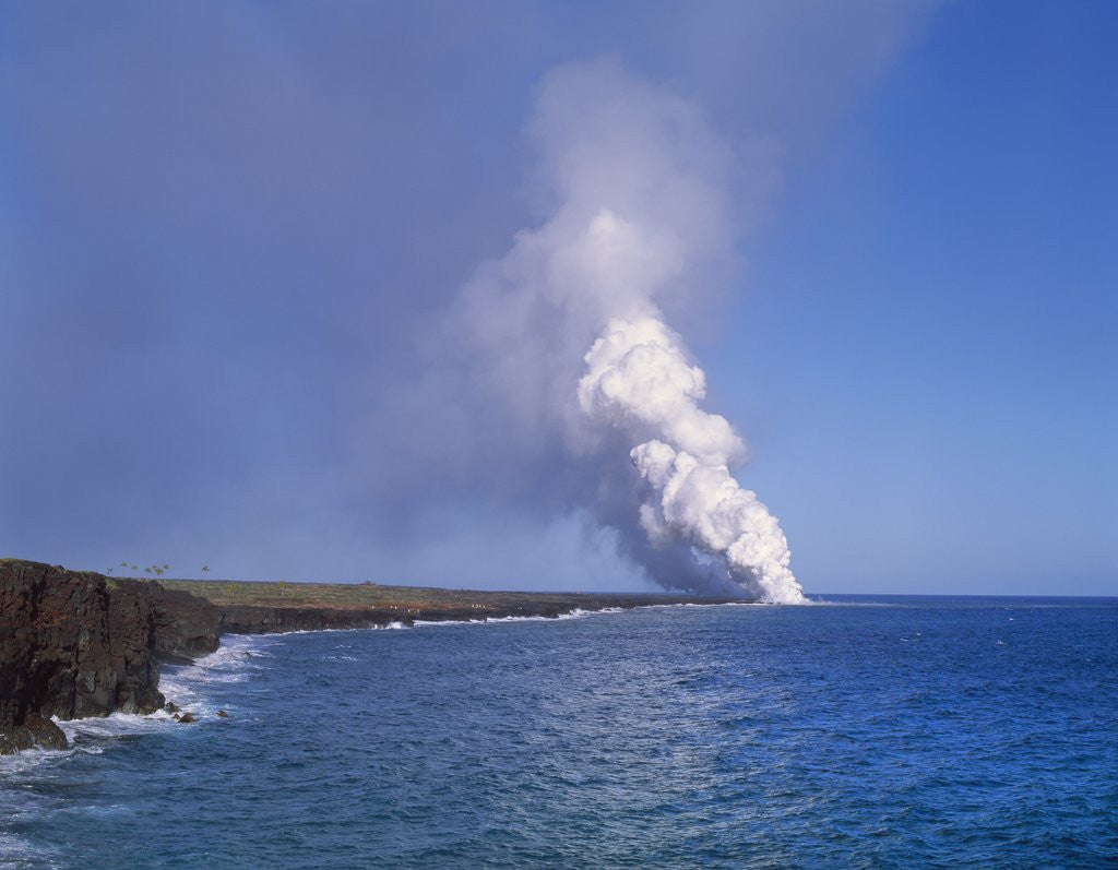 Detail of Volcanoes National Park by Anonymous
