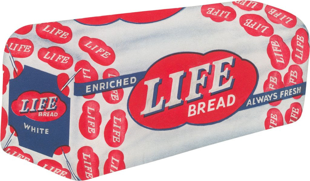 Detail of Life Bread Advertisement by Anonymous