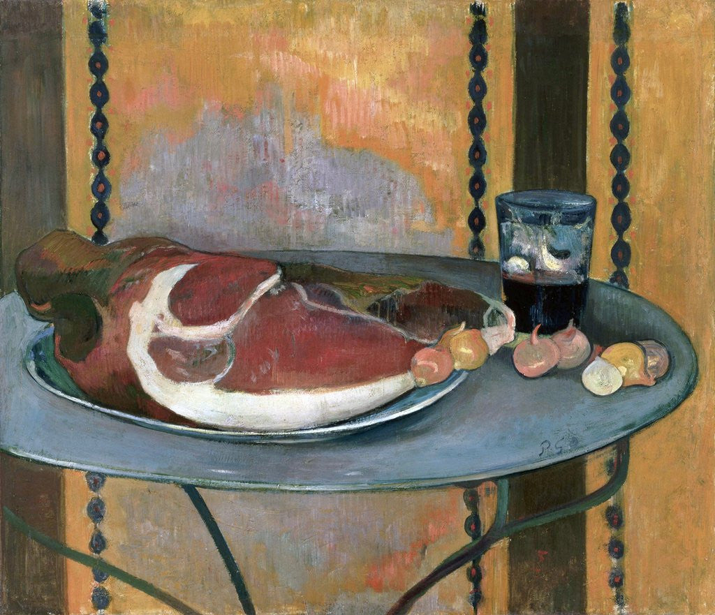 Detail of The Ham by Paul Gauguin