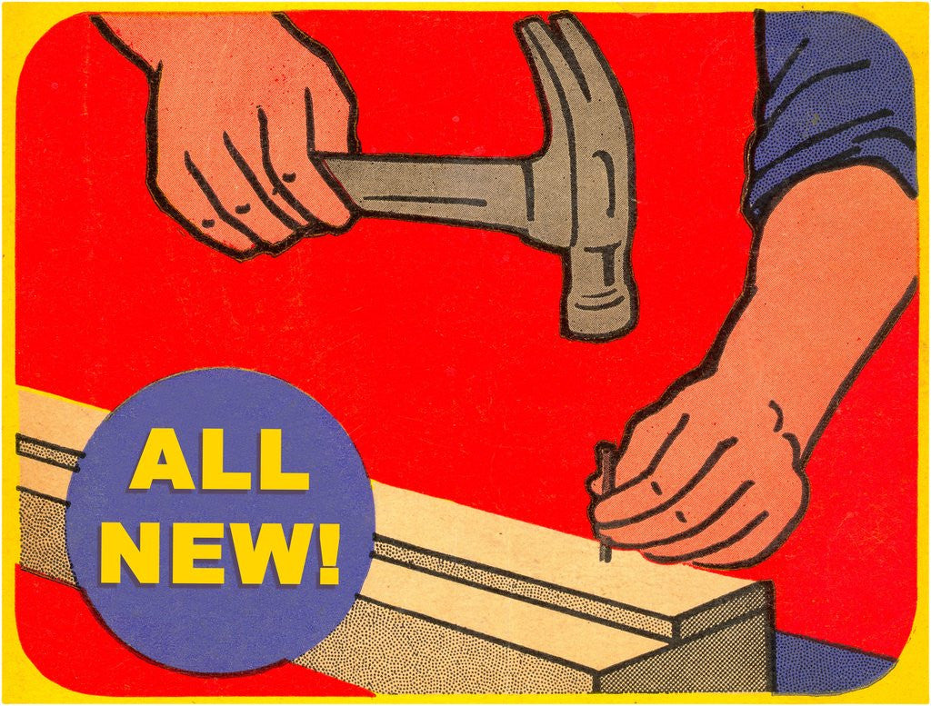Detail of Hammer and Nail by Anonymous
