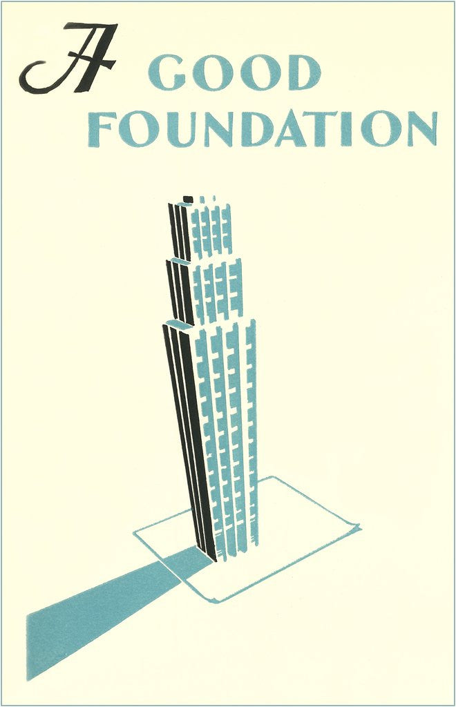 Detail of A Good Foundation by Corbis