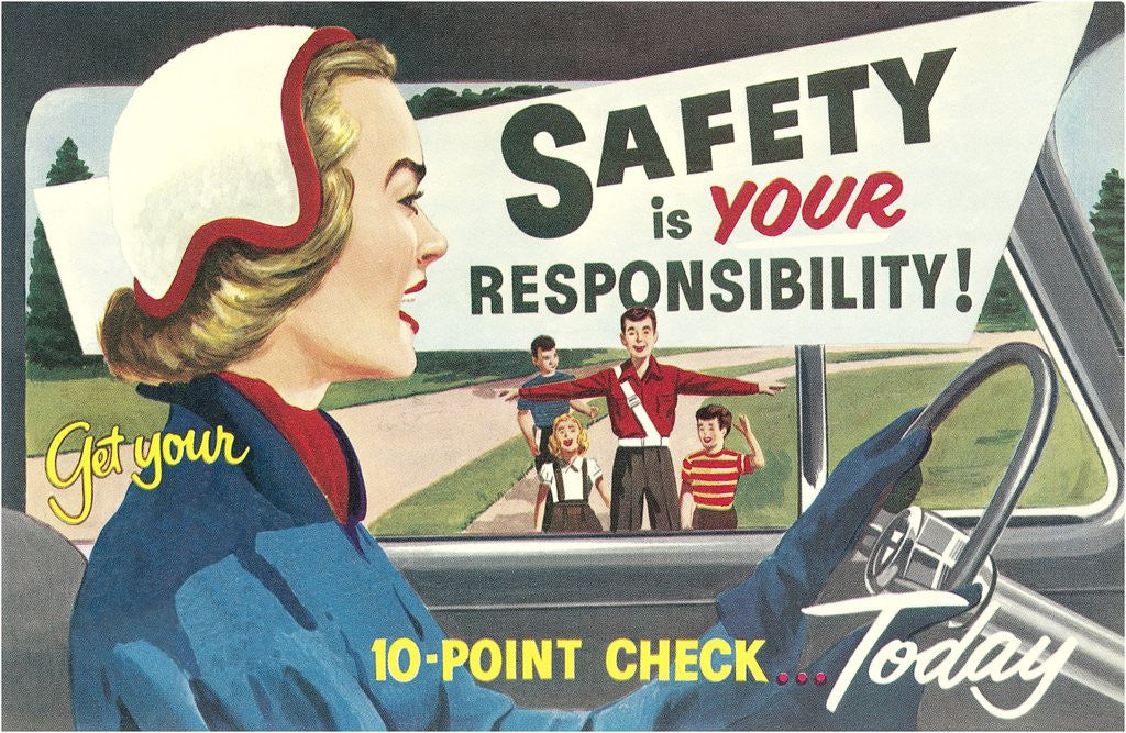 Detail of Safety is Your Responsibility by Anonymous