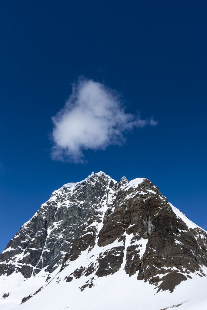 Detail of Mountain Peaks, Antarctica by Anonymous