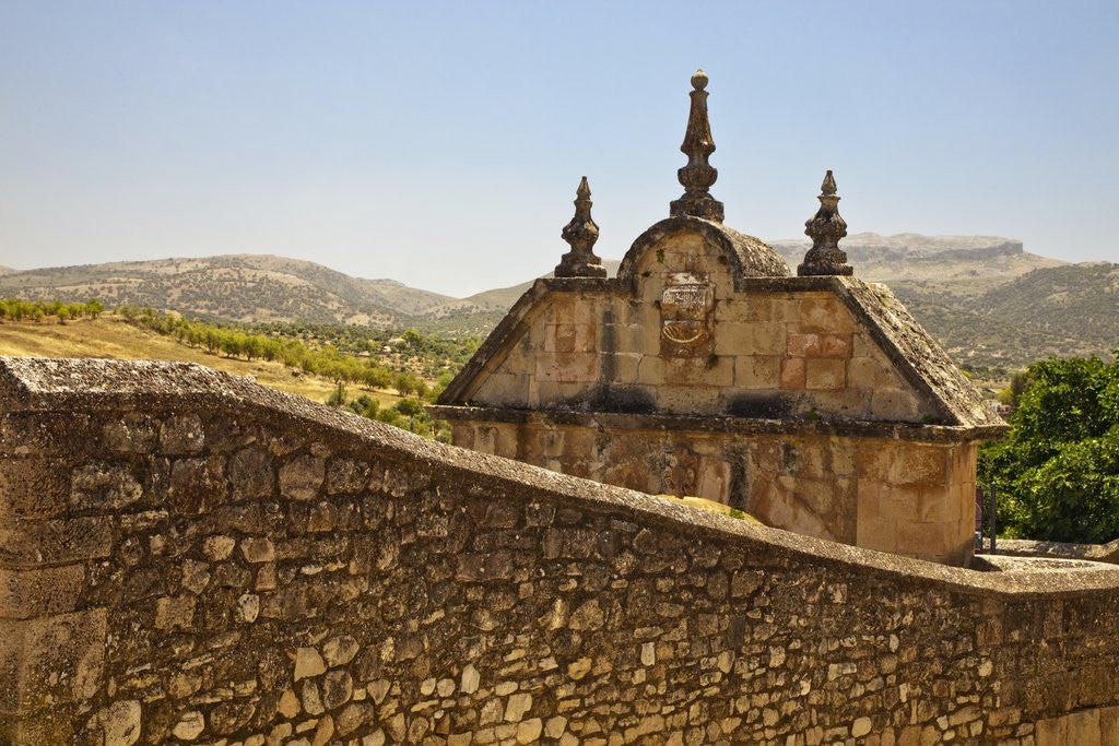 Detail of Puerta de la Exijara in Andalucia, Spain by Anonymous