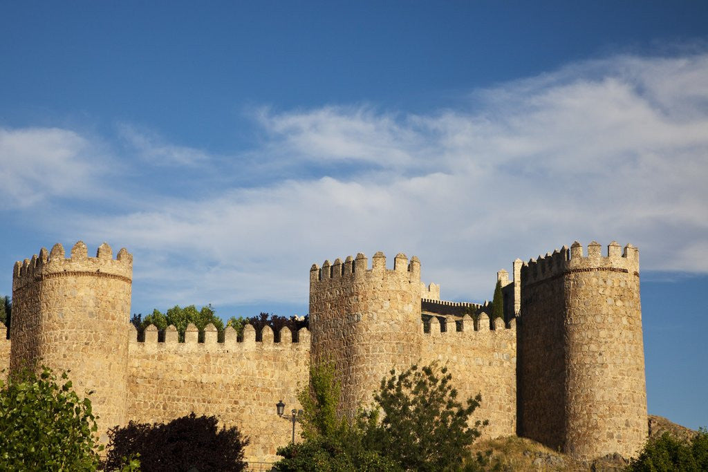 Detail of Walls of Avila in Spain by Anonymous