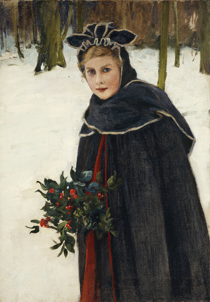 Detail of A Winter Bouquet by Harry van der Weyden