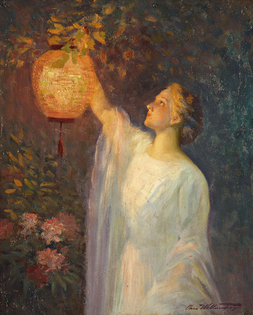 Detail of Lantern Glow by Charles E Waltensperger