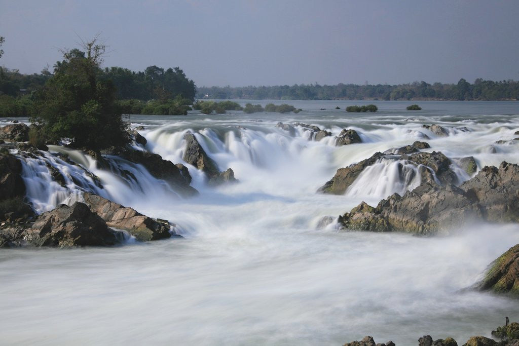 Detail of Khone Phapheng waterfall by Anonymous