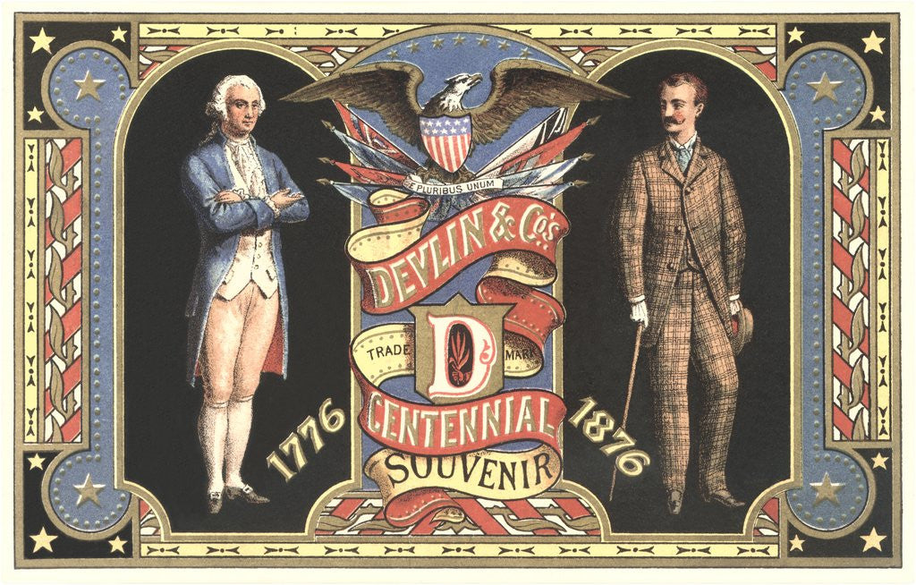 Detail of Devlin Centennial Souvenir by Anonymous