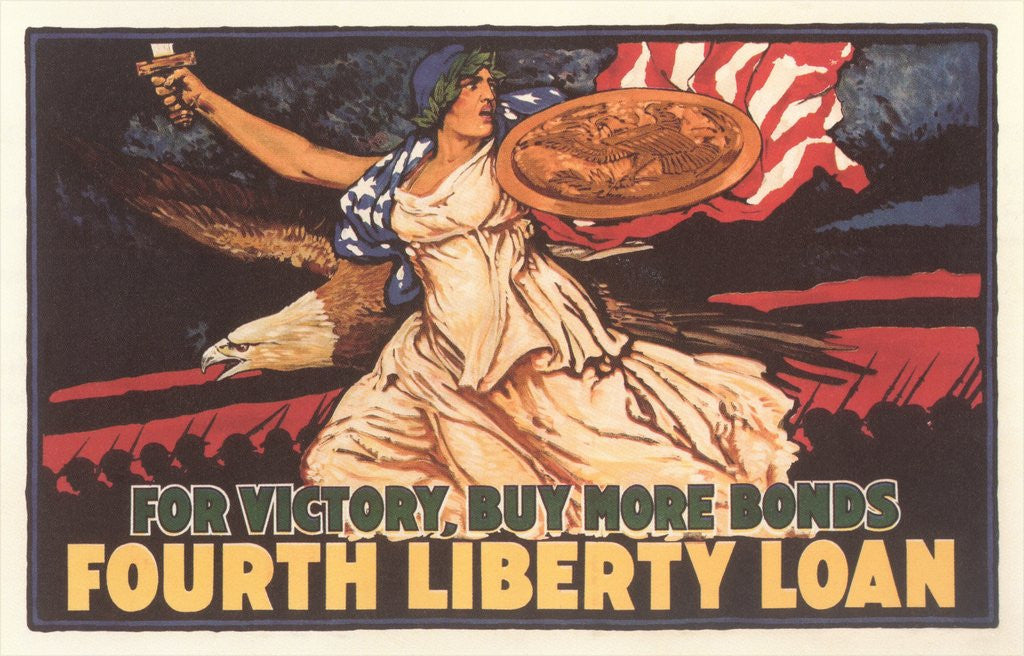 Detail of Buy Bonds Poster by Anonymous