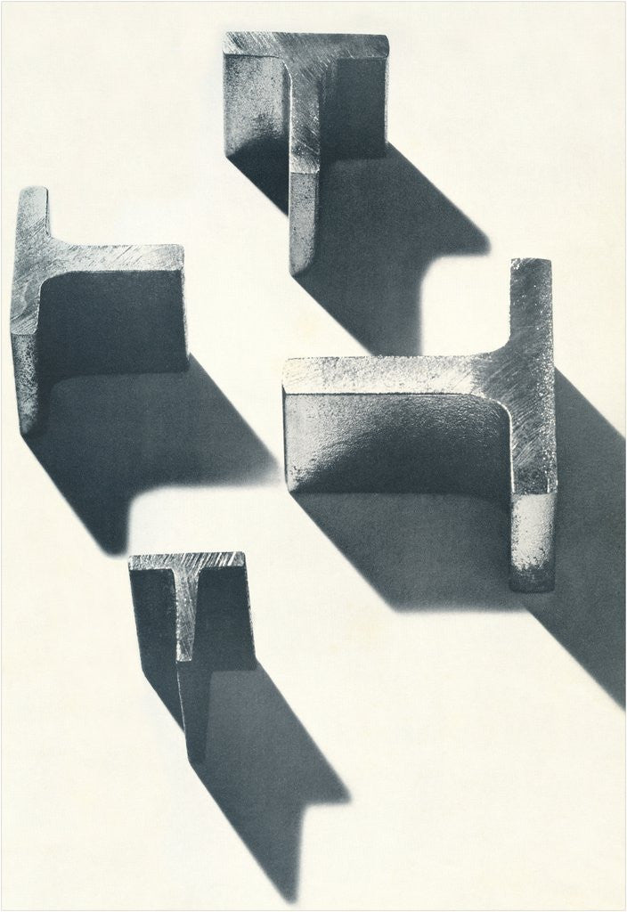 Detail of Beam Sections and Shadows by Anonymous