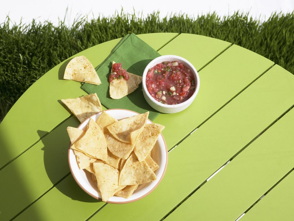 Detail of Chips and salsa by Anonymous