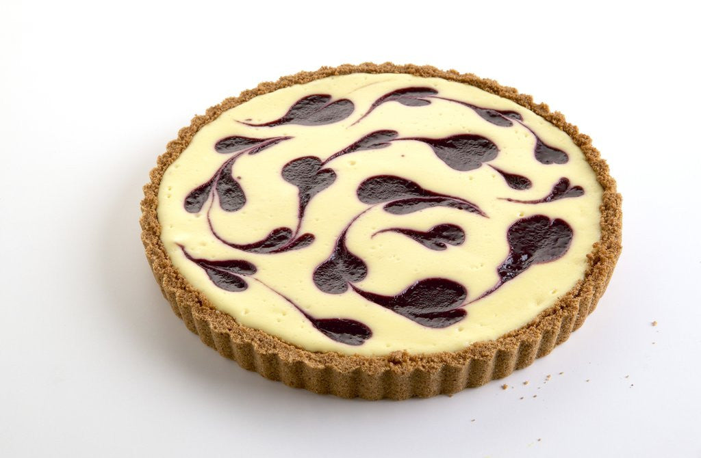 Detail of Chocolate-cherry cheesecake by Anonymous