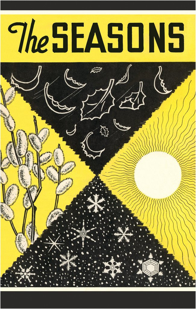 Detail of Four Seasons Chart by Anonymous