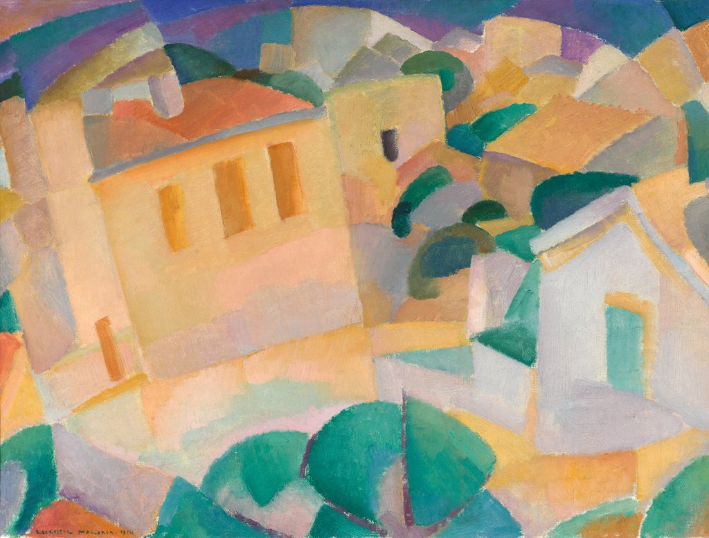 Detail of Mallorca, Terreno by Leo Gestel