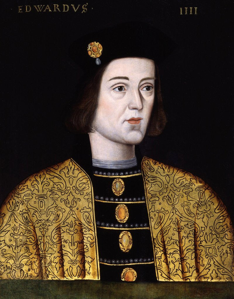 Detail of King Edward IV by an unknown artist by Anonymous