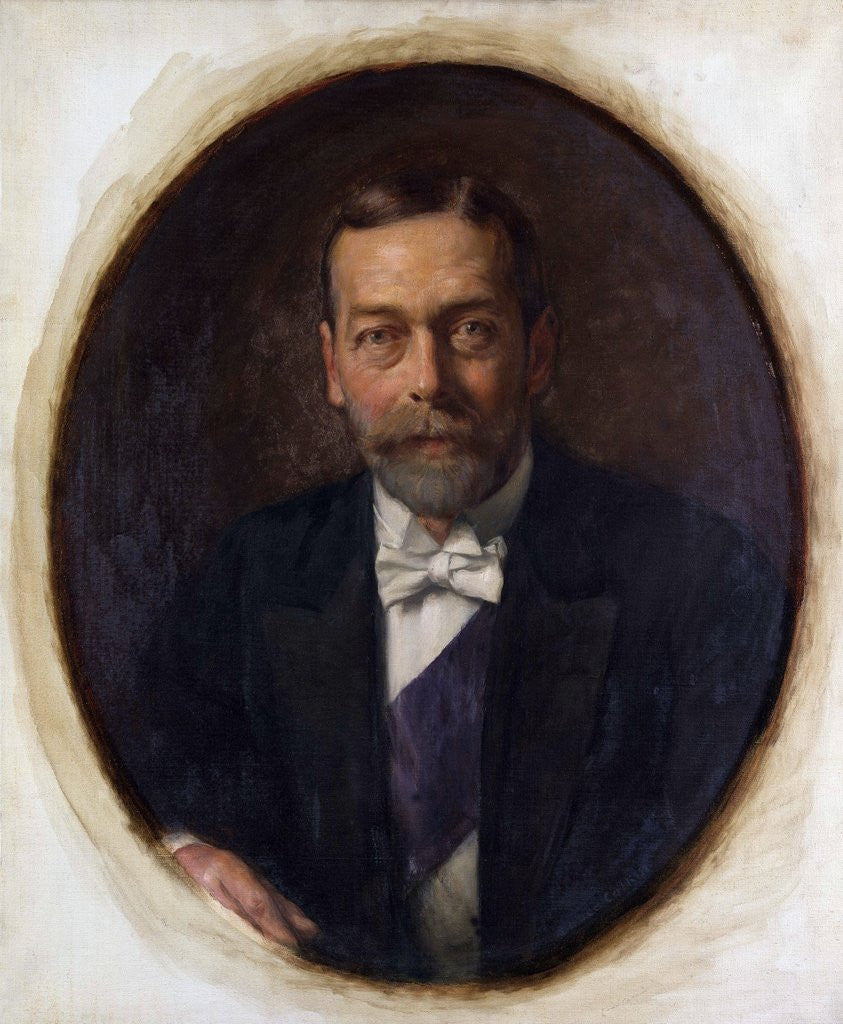 Detail of King George V by Lance Calkin