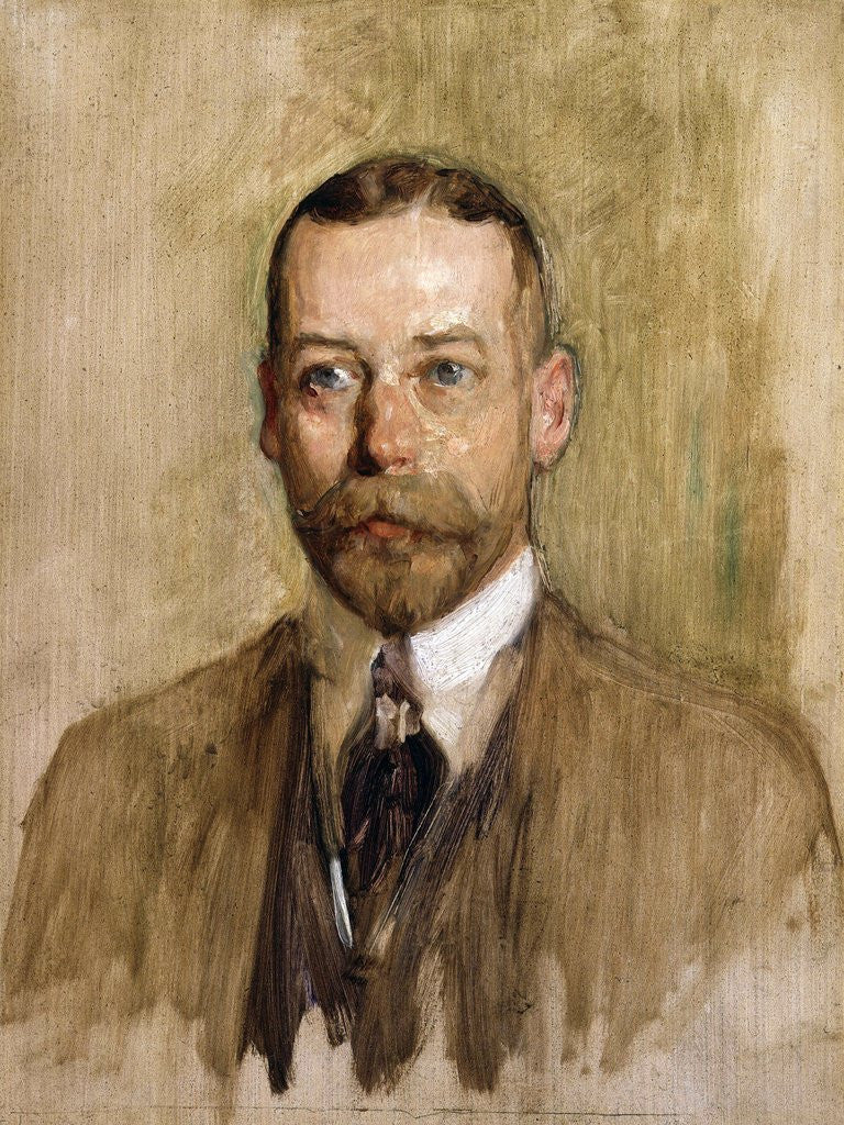 Detail of King George V by Solomon Joseph Solomon