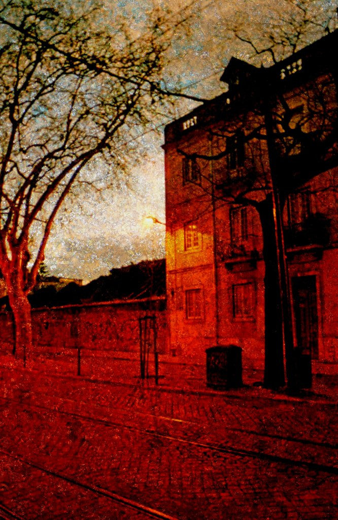 Detail of Nightfall. by Anonymous