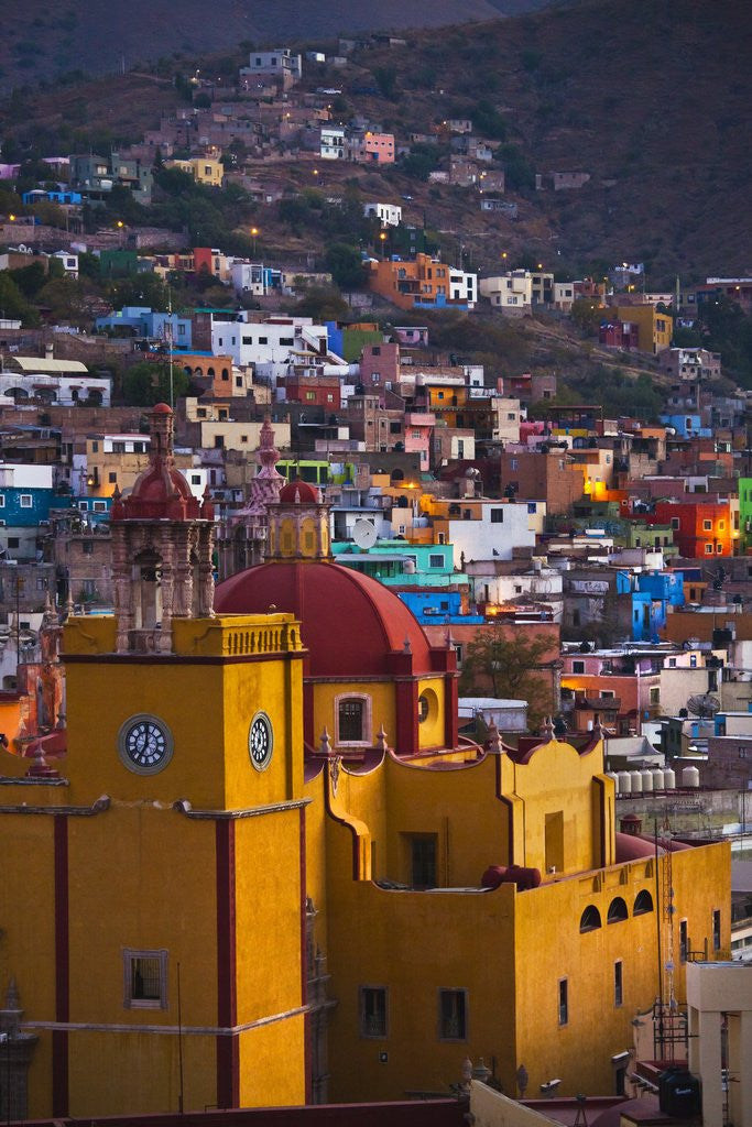 Detail of Basilica of Our Lady of Guanajuato by Anonymous
